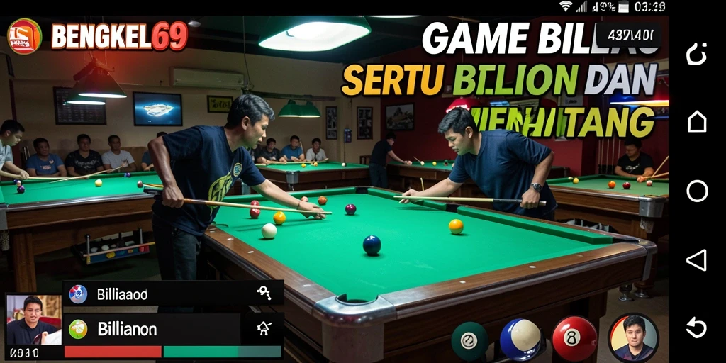 Tampilan antarmuka BENGKEL69 yang menarik dan intuitif.
