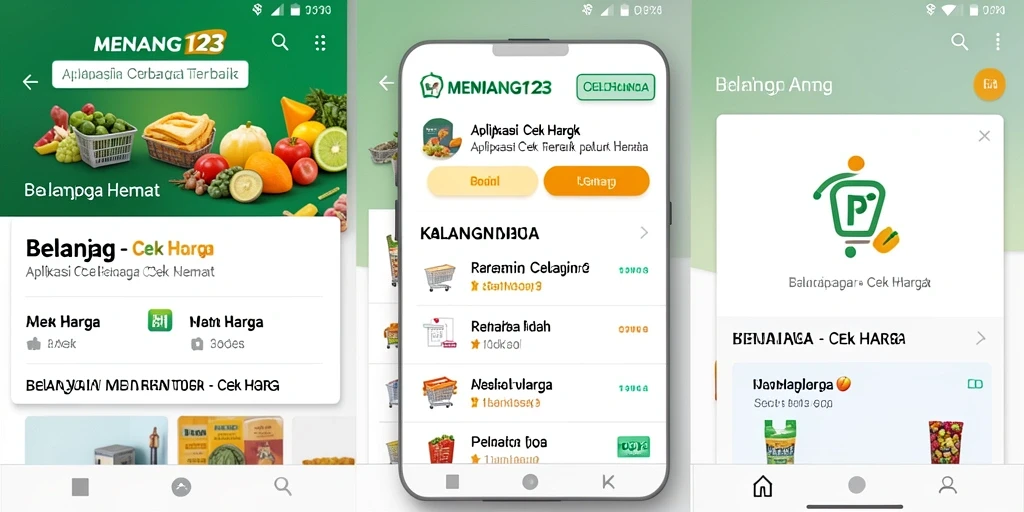 Antarmuka MENANG123 untuk cek harga produk dengan mudah.