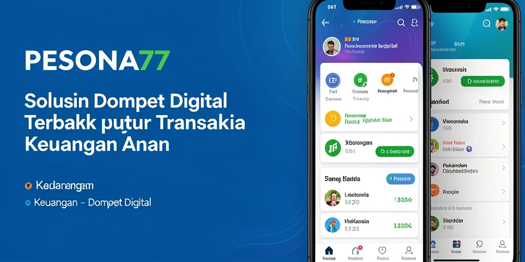 Tampilan antarmuka PESONA77 yang modern dan ramah pengguna.