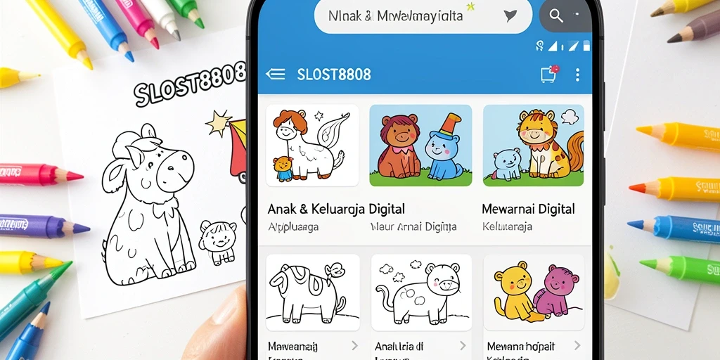 Tampilan antarmuka mewarnai SLOST8808 yang menarik dan ramah pengguna.