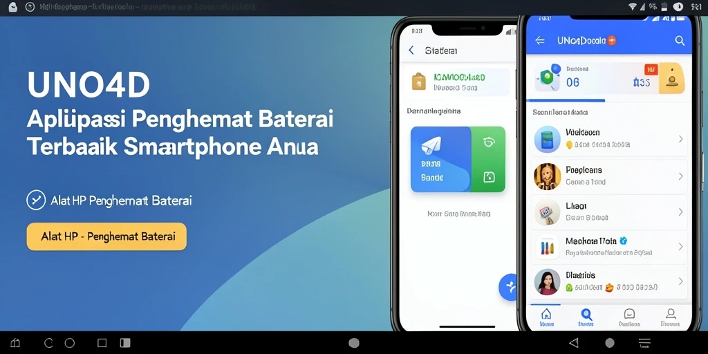 Antarmuka pengguna UNO4D yang intuitif dan menarik untuk penghemat baterai.